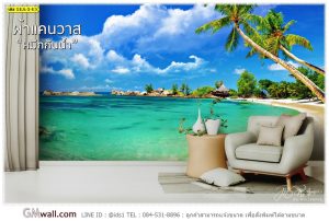 Wallpaperทะเล ภาพติดผนังชายทะเล