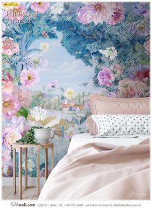 วอลเปเปอร์ดอกไม้สีสันสุดงดงาม