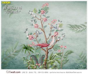 วอลเปเปอร์ดอกไม้สีชมพู