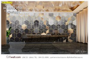 วอลเปเปอร์ติดผนังลายกราฟฟิก