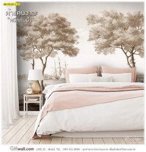 วอลเปเปอร์สวนป่าแบบมินิมอล