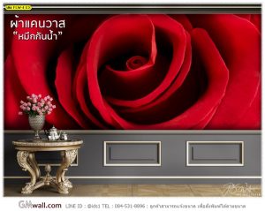 วอลเปเปอร์ติดผนังภาพถ่ายดอกกุหลาบแดง