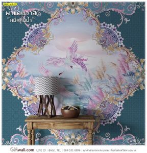 วอลเปเปอร์ลายดอกไม้สั่งพิมพ์สีหวาน