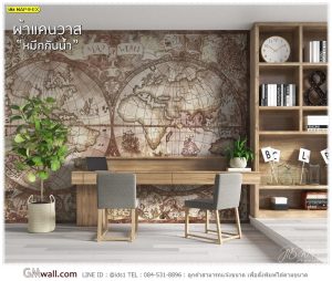 ภาพวอลเปเปอร์ลายแผนที่โบราณ