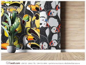 ภาพตกแต่งผนังห้อง วอลเปเปอร์สั่งพิมพ์