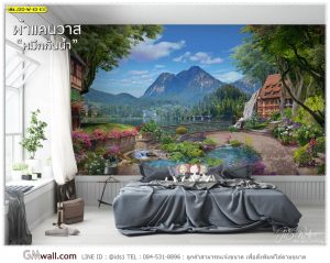 ภาพติดผนังห้องนอน ธรรมชาติฝั่งยุโรป
