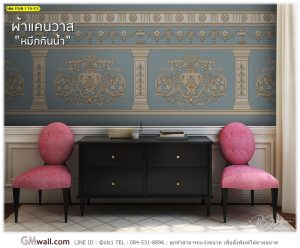 Wallpaperกรุผนัง สำหรับติดผนังห้องวินเทจคลาสสิก