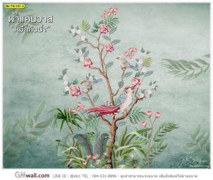 ภาพติดผนังห้องลายสวนป่าแบบกันน้ำ