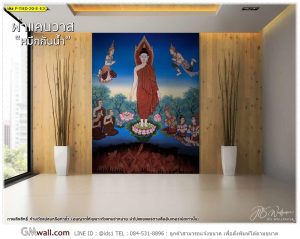 ภาพวอลเปเปอร์ติดผนังวัด ลายองค์พระพุทธเจ้า